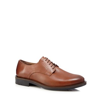 Red Herring Brown 'Vesta' chunky Derby shoes